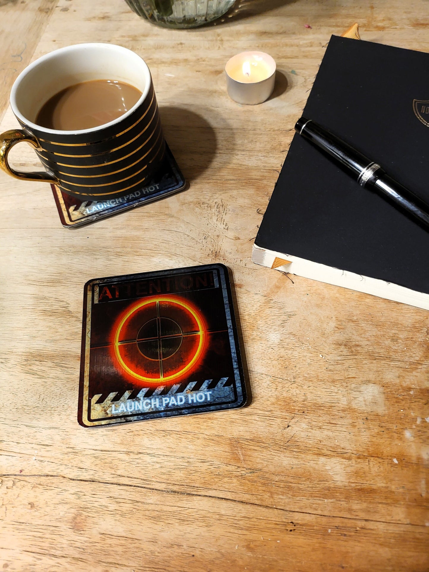 Rocket Launchpad Metal Coasters