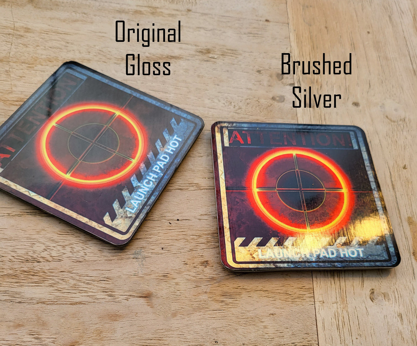 Rocket Launchpad Metal Coasters