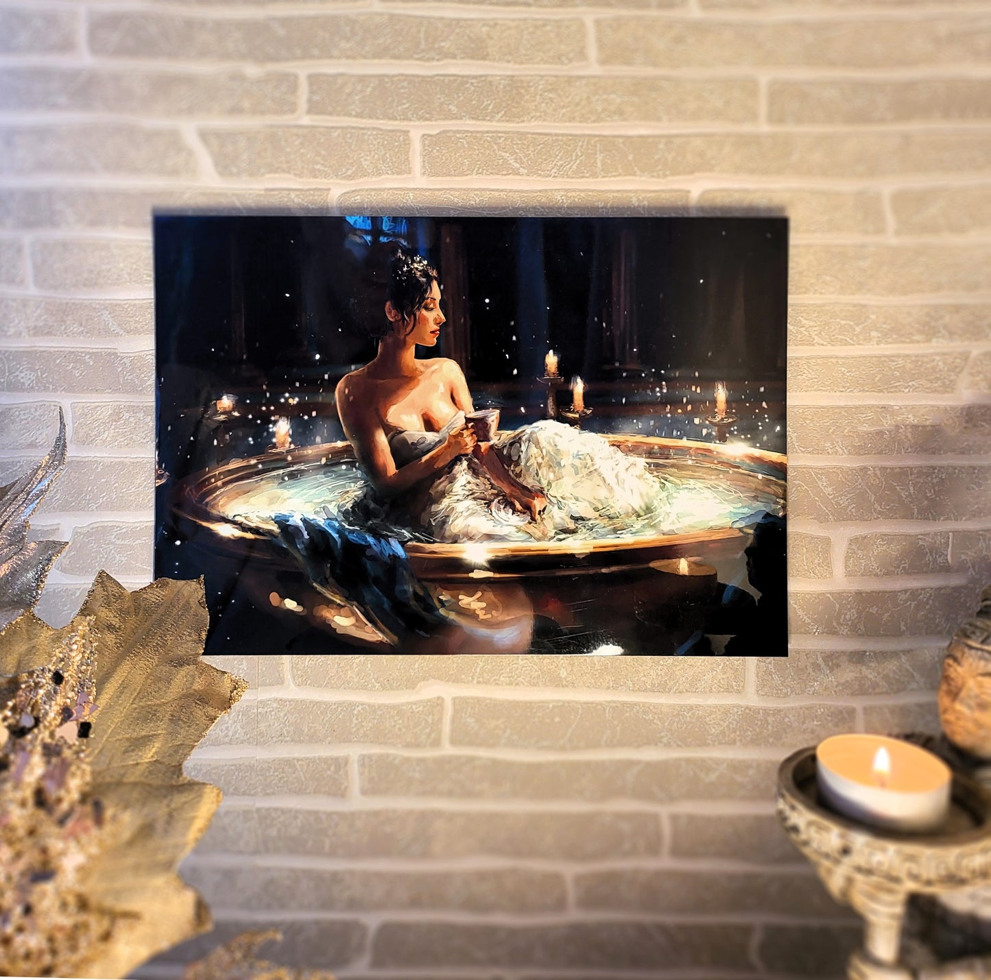 An Opulent Evening Magnetic Metal Print