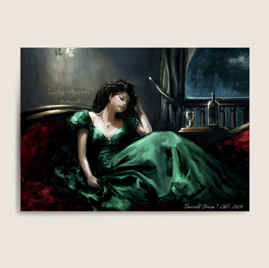 Emerald Dream Magnetic Metal Print